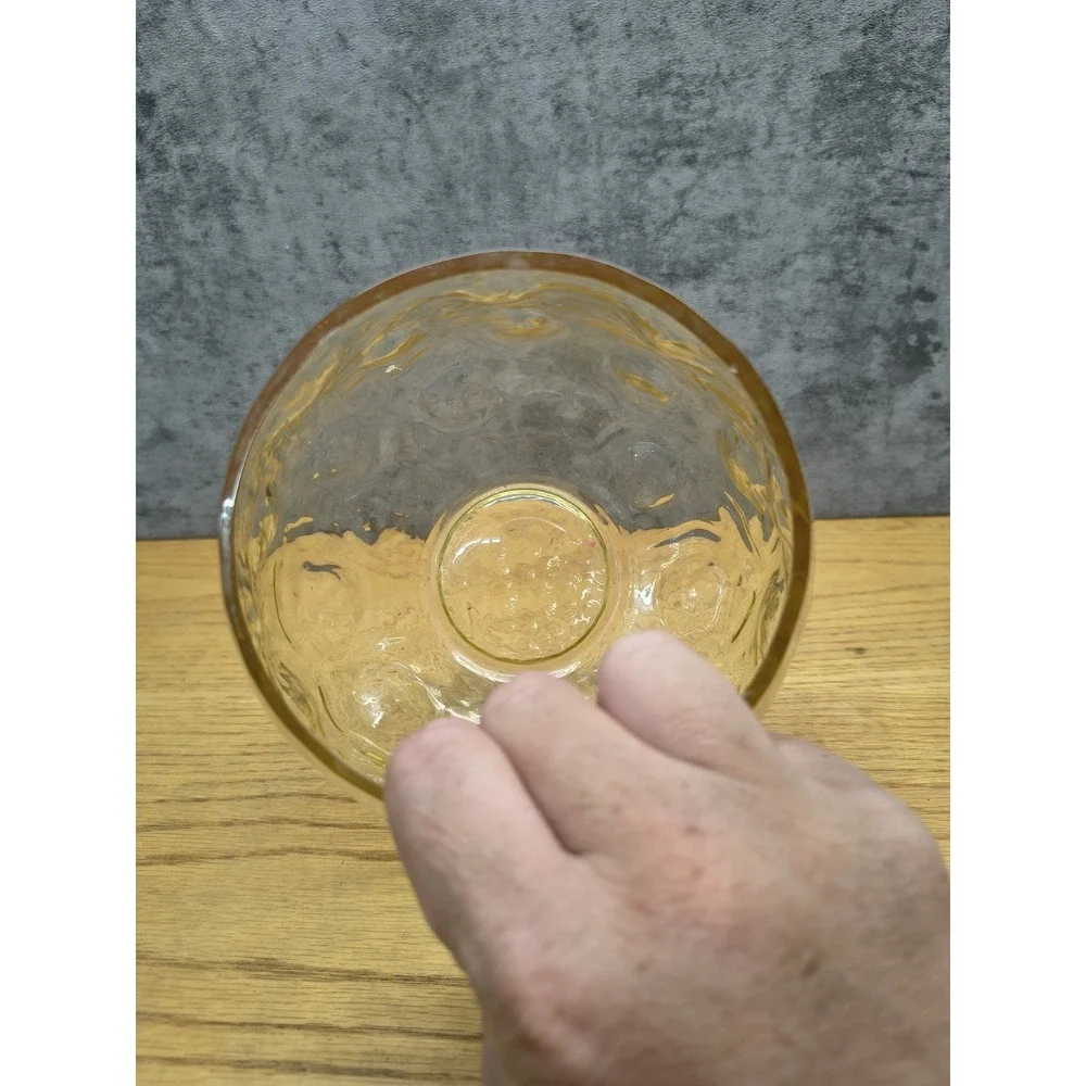Yellow‎ Cerulean MCM 1955 Turnabout Candy Bowl